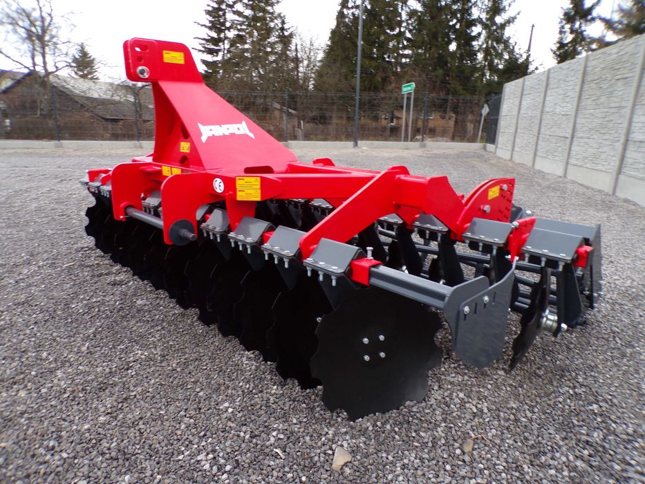 brona talerzowa MEDIUM/ KOMPAKT/ ŚREDNIA janpol/ fi510+ wał