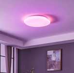 Inteligentna lampa sufitowa LED Eglo Sileras-z aplikacja/kryształ 60śr