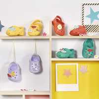 Обувь для куклы BABY BORN Cандалии с значками, кроксы, 831809