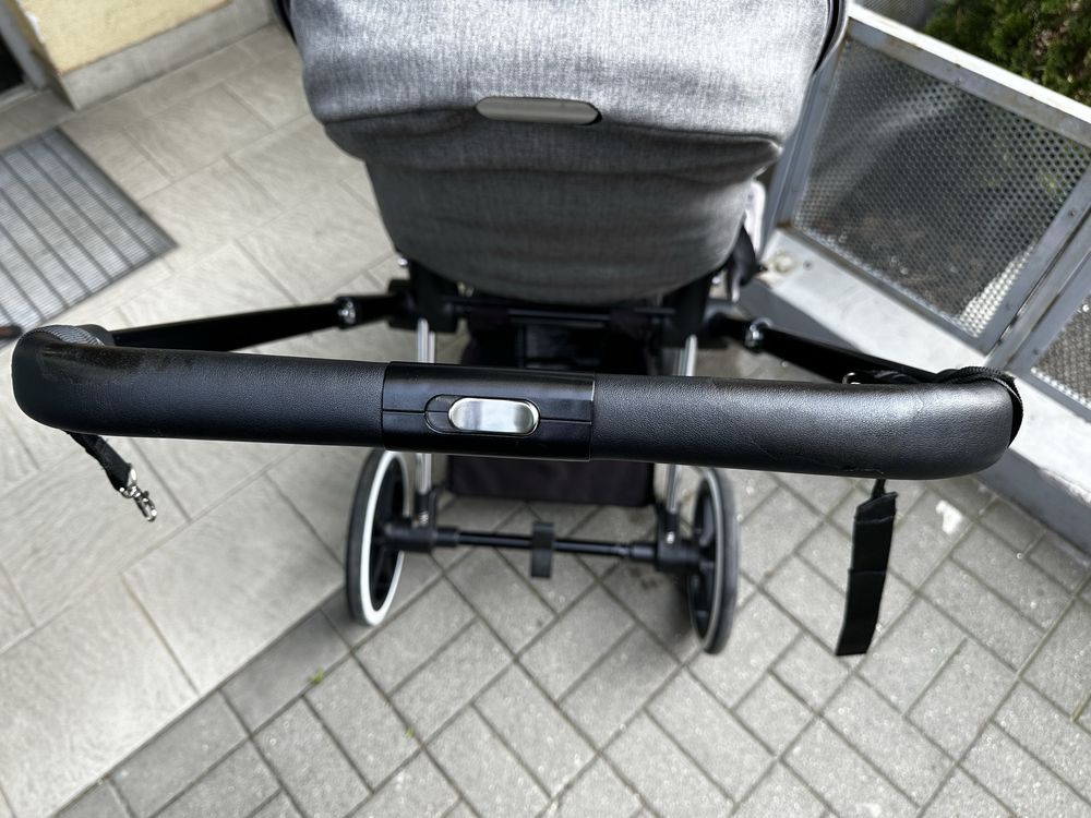 Wózek Cybex Priam 1.0 Msnhattan Grey gonfola i spacerówka plys gratisy