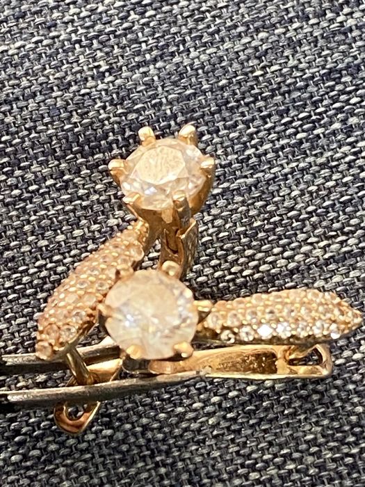 Серьги золотые 585п,3.95грамма.