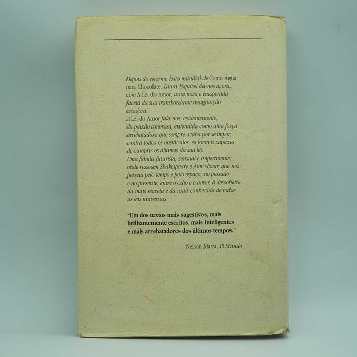 Livro - Laura Esquivel - A Lei Do Amor - PAR6