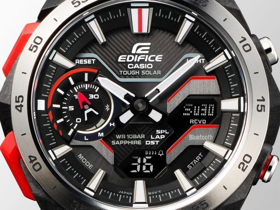 Часы Casio ECB-2200P-1A ! Оригинал! Фирменная гарантия 2 года!