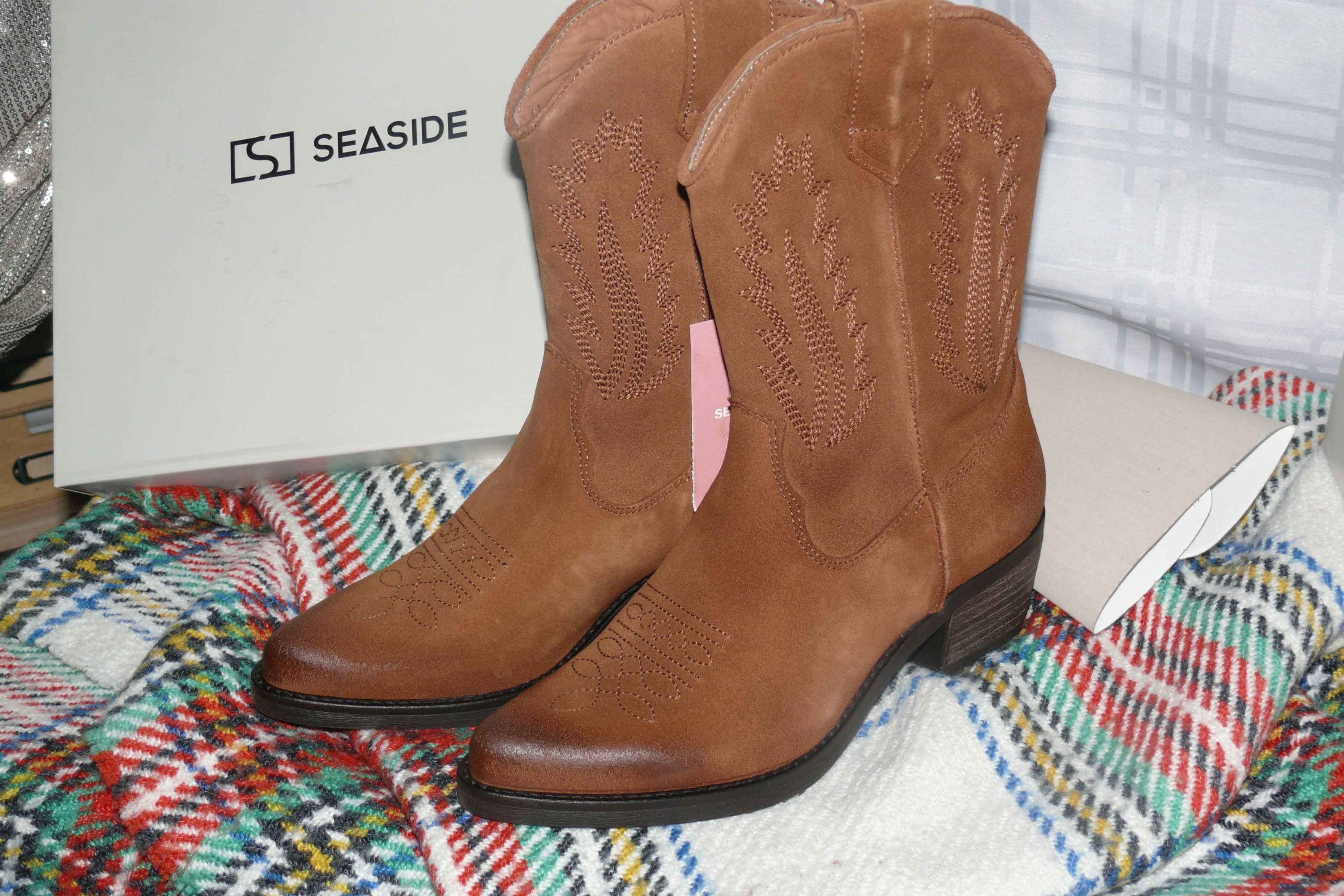 Botas Texanas Seside - Originais Tam - 37,38 e 40