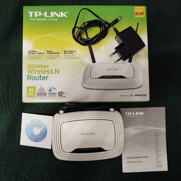 Router TP-LINK 300 Mbps TL-WR841N
