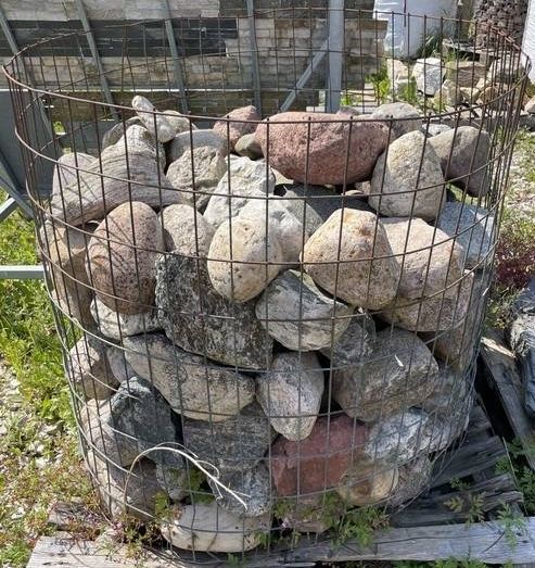 KAMIEŃ POLNY Otoczak Okrągły Ognisko Skalniak Oczko Wodne Rabata Żwir