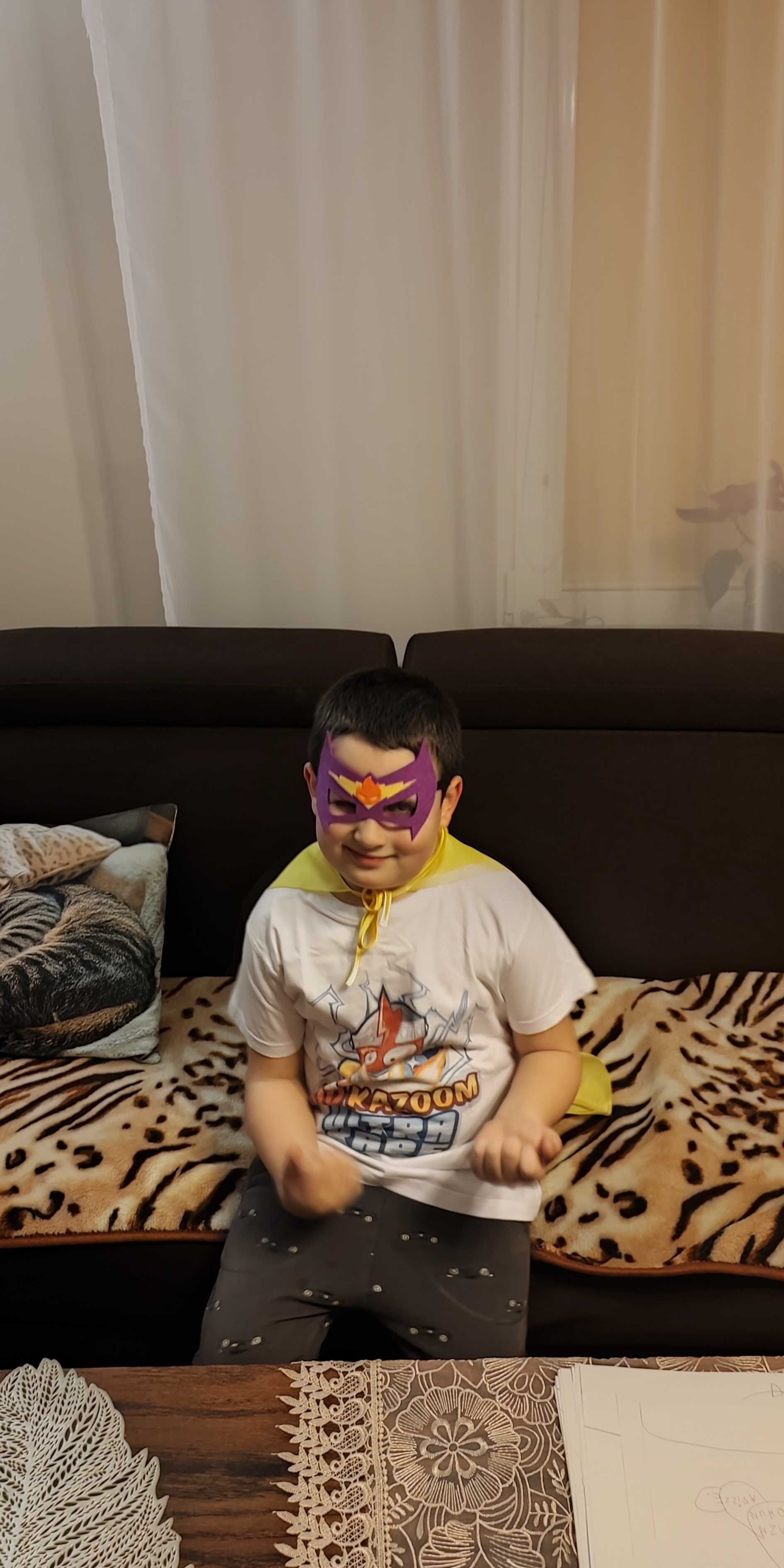 Strój przebranie Super Zings Kid Kazoom 3 elementy