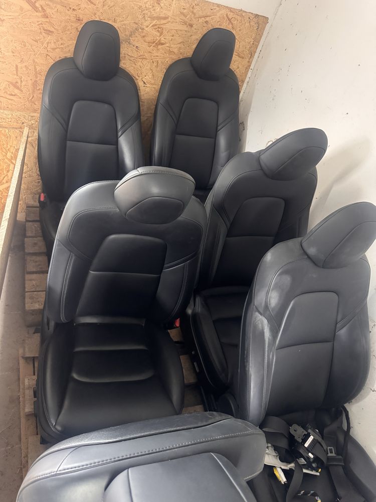 Tesla model 3 2018-2022 сидіння обшивка салону накладки