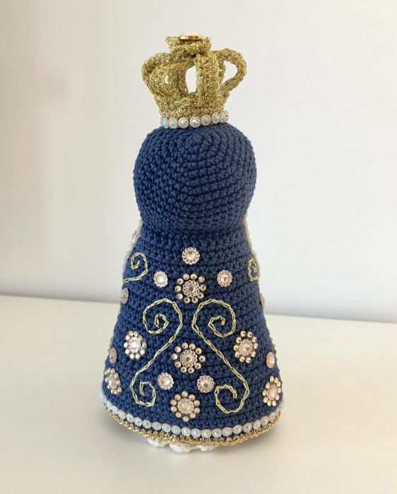 Nossa Senhora em amigurumi