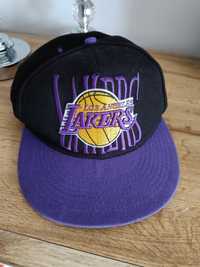 Kaszkietowka czapla z daszkiem Lakers NBA New era