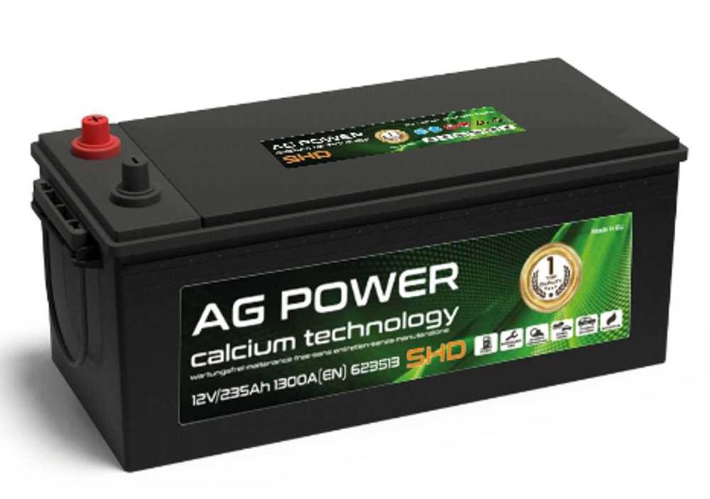 Akumulator 235 Ah 1300A SHD tak jak 230Ah,220Ah mega żywotność