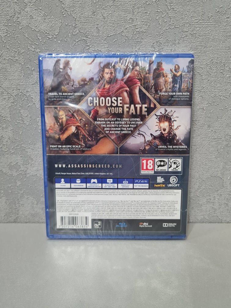New Assassin Creed Odyssey Odysey Одиссея Одисея RUS Магазин Ps4 Ps5 О