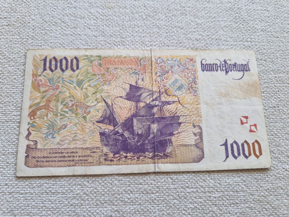 Nota de 1000 Escudos.