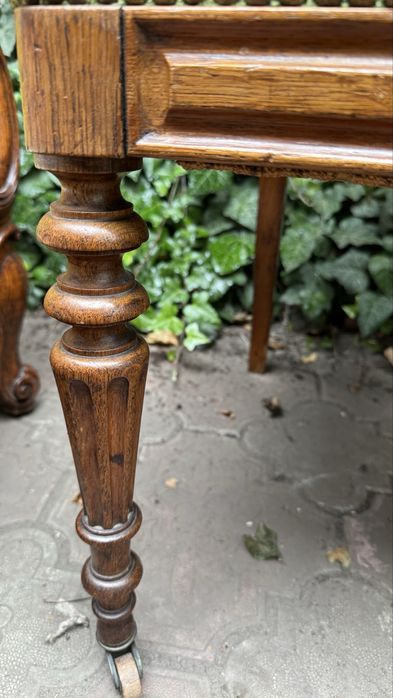 Стулья антикварные в стиле модерн, на колесиках, цена за 1 шт, Англия