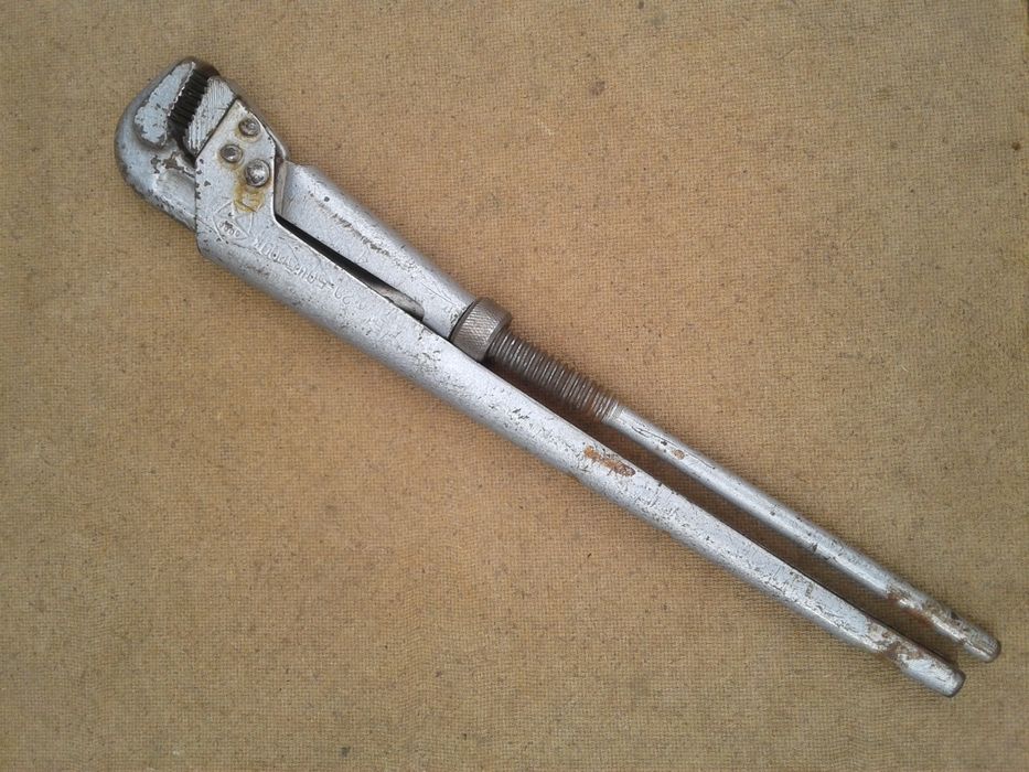 Ключ разводной # 2 СССР трубный , газовый , розвідний ключ СРСР