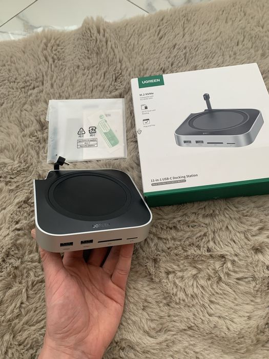 Док-станція 11-in-1 UGREEN CM841 для Mac Mini (M4 M4 Pro)