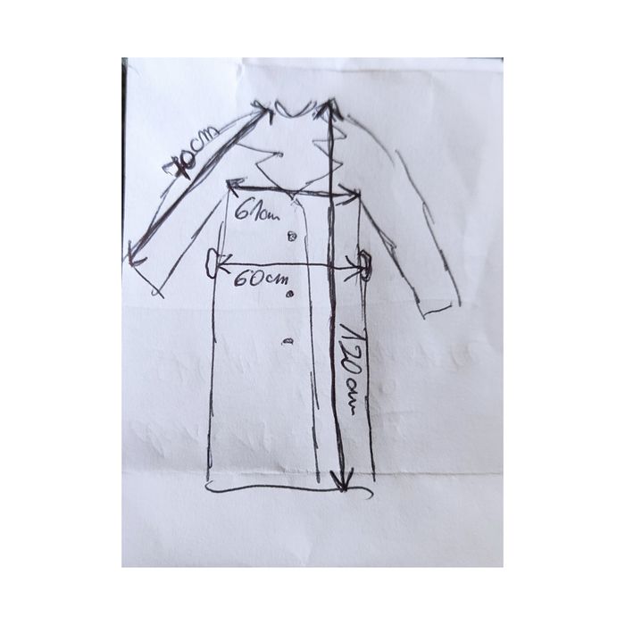 Trencz długi Reserved premium damski oversize L