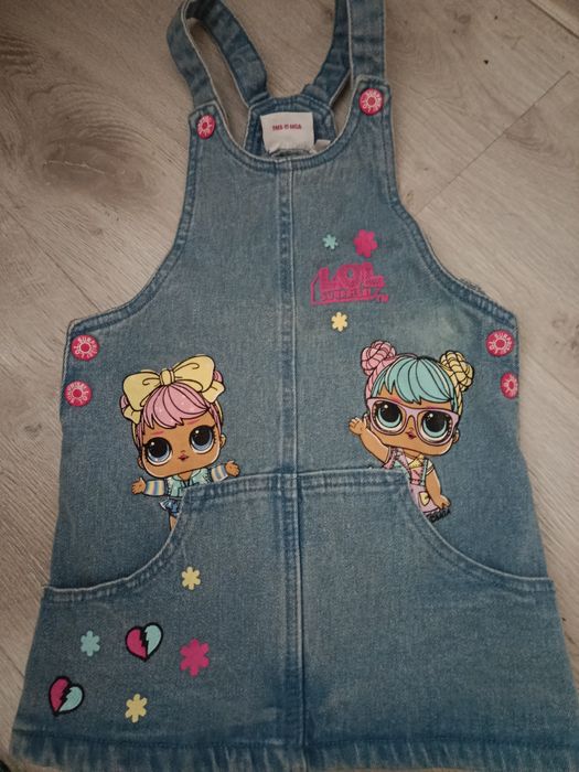 Sukienka ogrodniczka lol 110