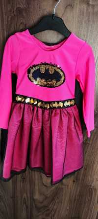 Sukienka Batgirl dziewczynka r. 98