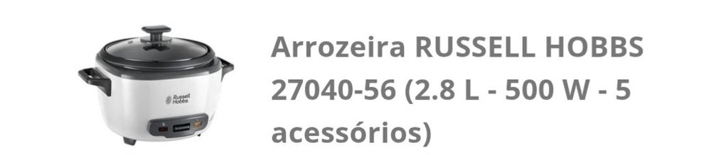 Panela eletrica de arroz