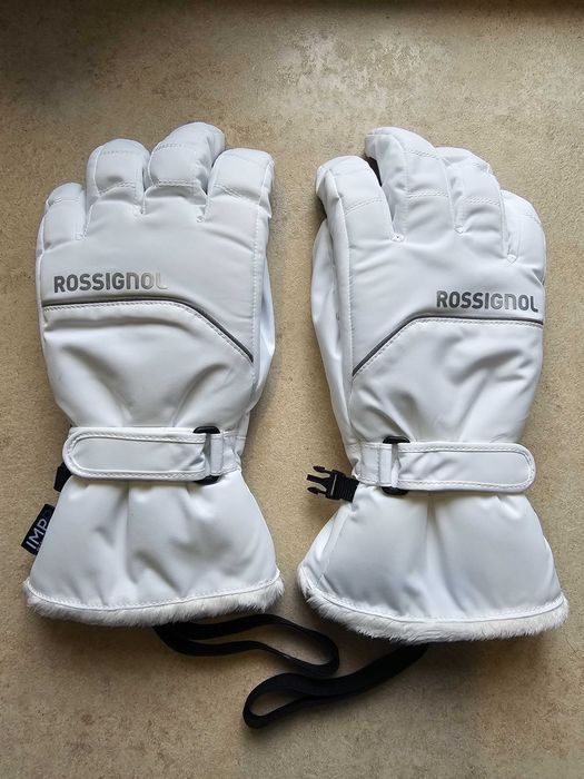 Жіночі лижні рукавиці Rossignol Білі Розмір М