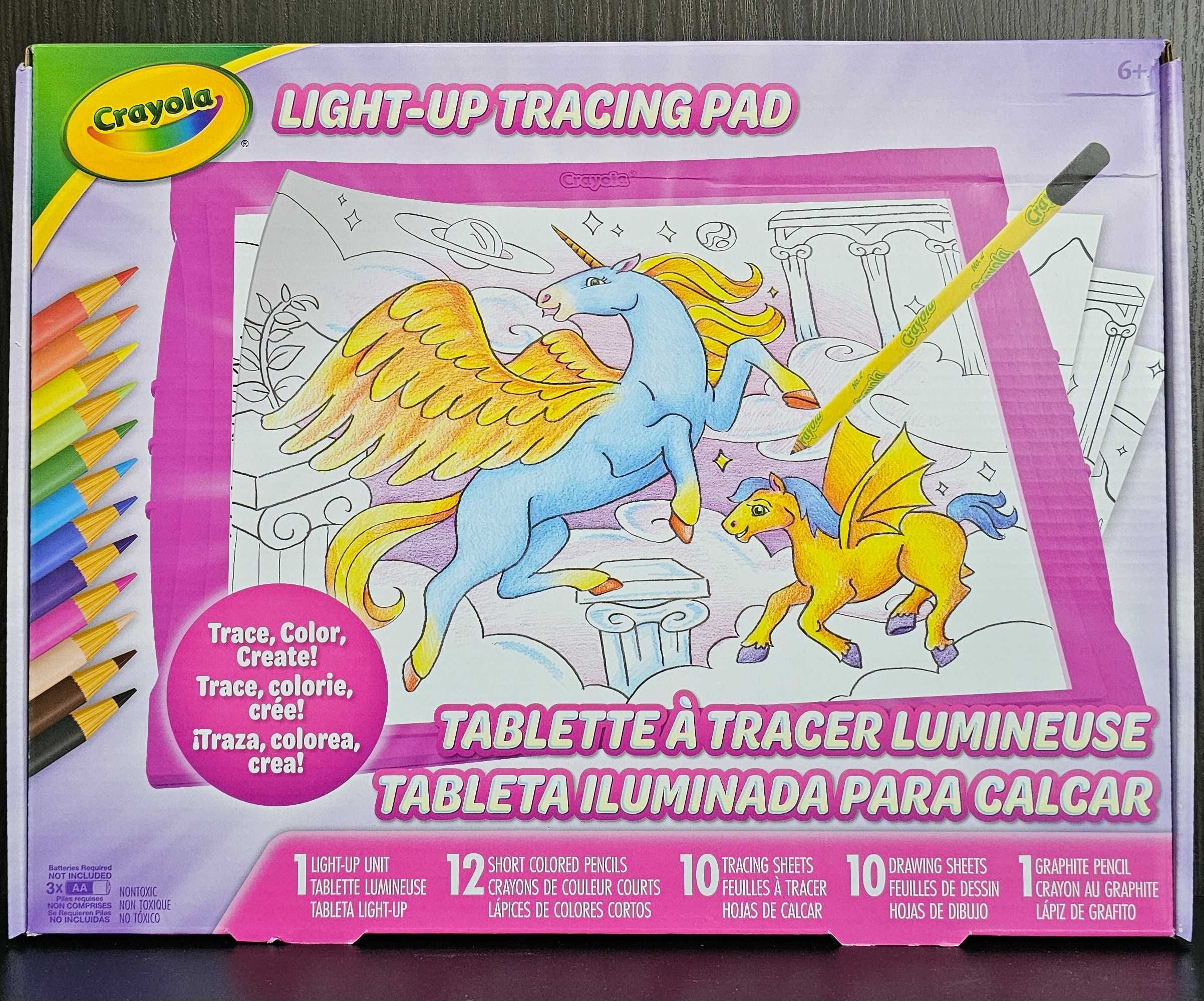 Дошка для малювання та копіювання Crayola з підсвічуванням Оригінал