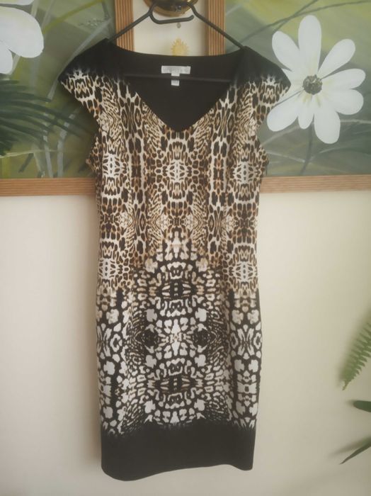 Sukienka w panterkę r. M