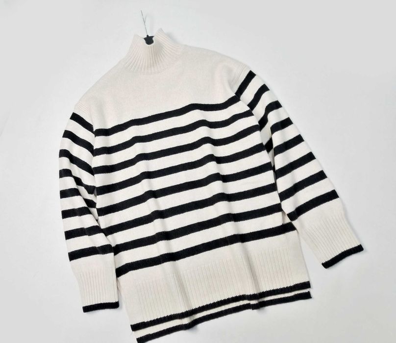 Новый теплый свободный свитер с содержанием шерсти H&M