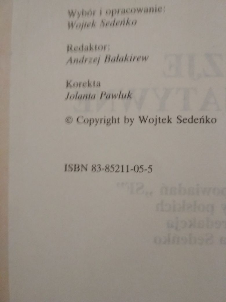 Science Fiction Antologia - Wizje Alternatywne