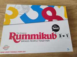 "Rummikub 3 w 1"  gra planszowa