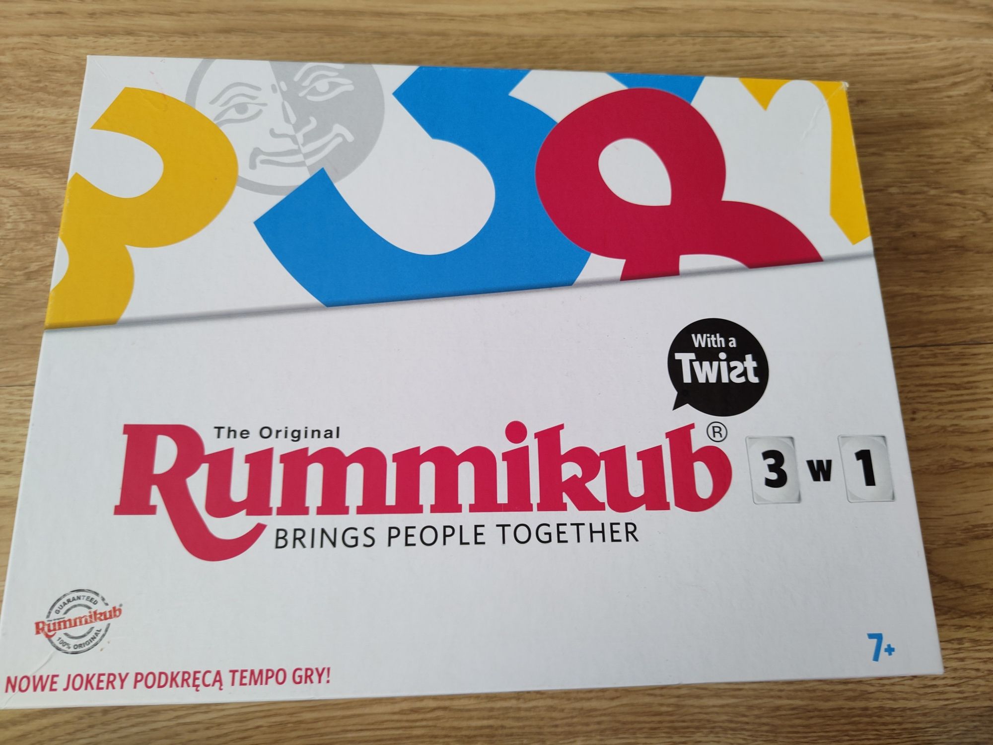 "Rummikub 3 w 1"  gra planszowa
