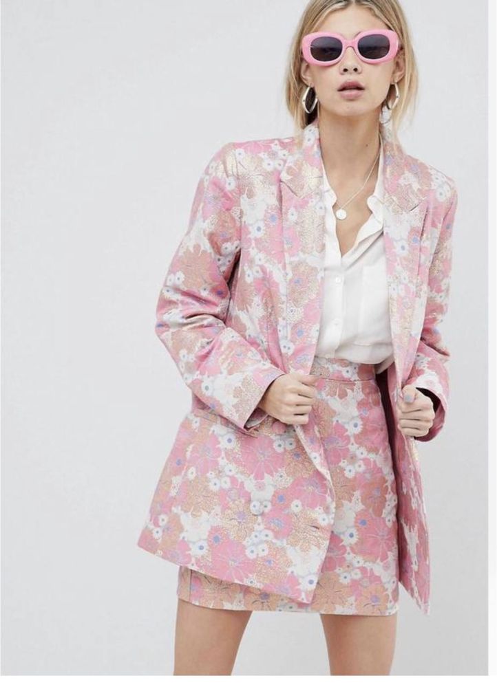 Костюм розовый asos