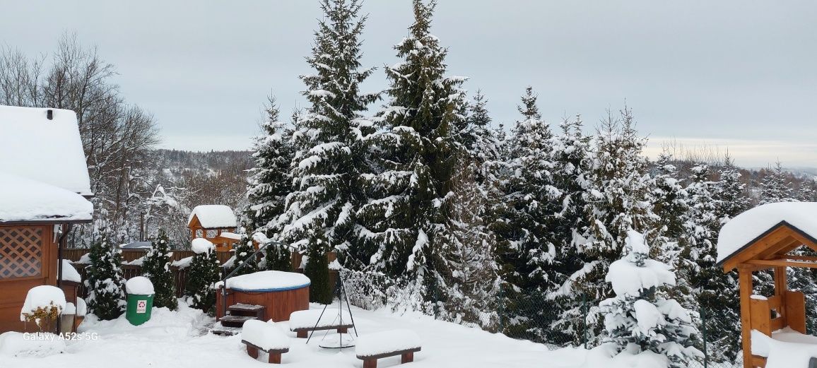 Dom na Kotelnicy dom domek w górach wakacje ferie Beskid/ bania/komine