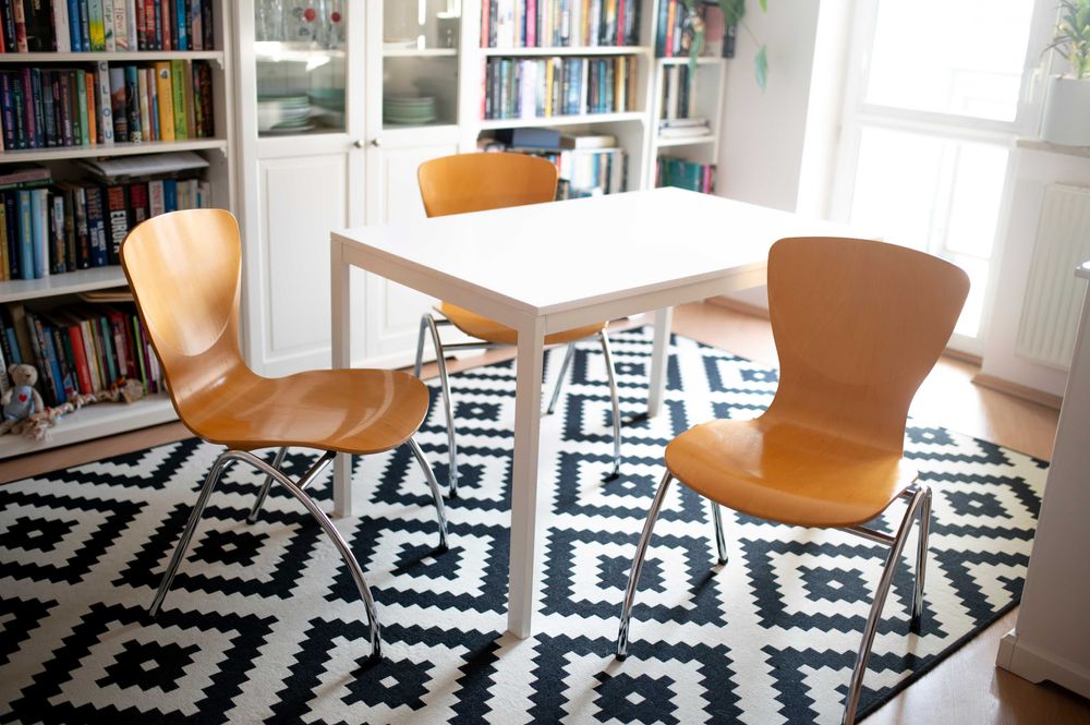 Krzesła biurowe drewniane Kimball Bingo 3 szt.