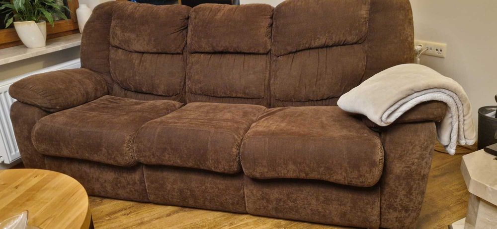 Sofa (kanapa) Mars + fotel z funkcją relaks GRATIS