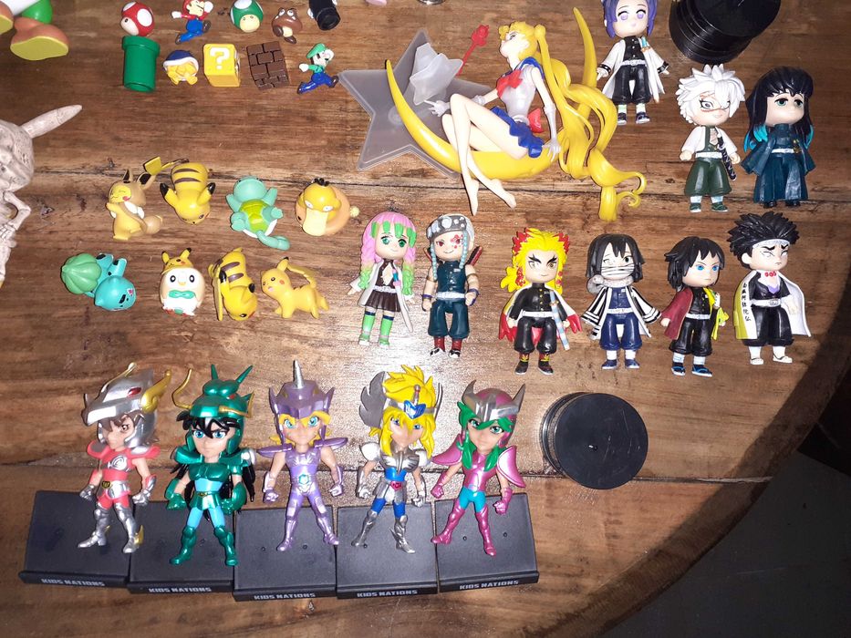 Super Mario Pokemon Alien Demon Slayer Knights of the Zodiac