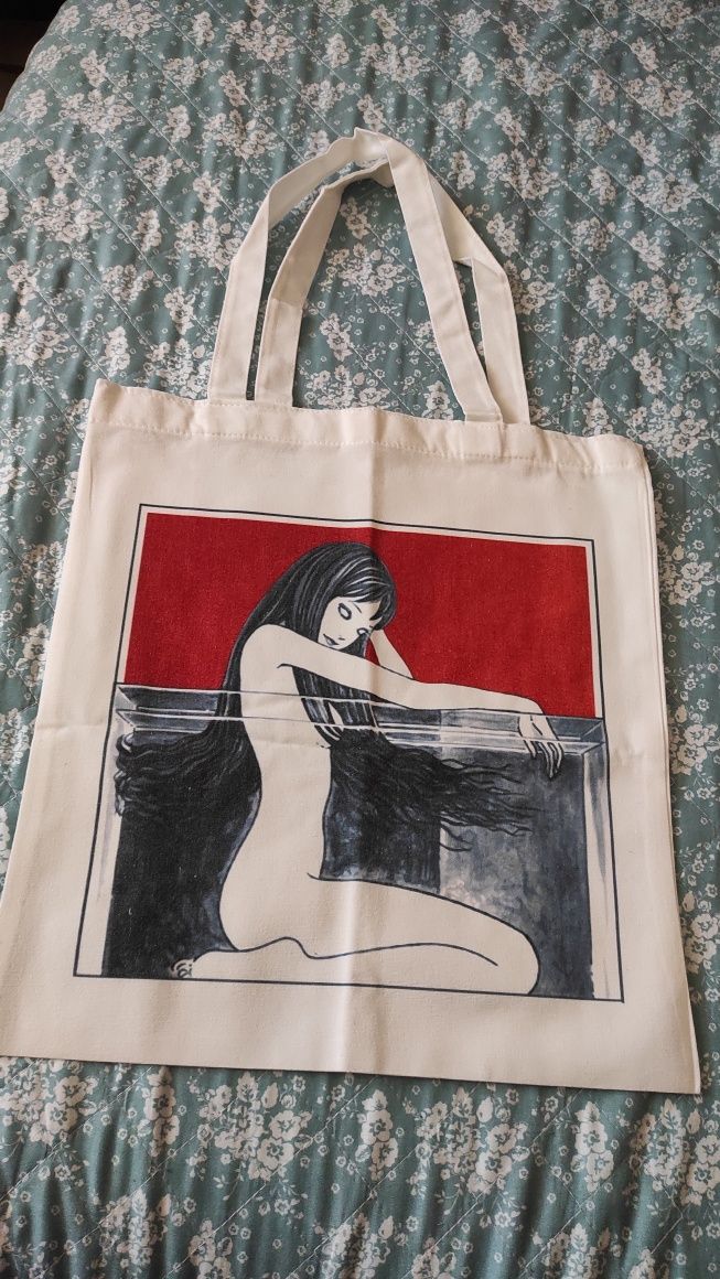 Tote Bag Junji Ito Nova Preço definitivo