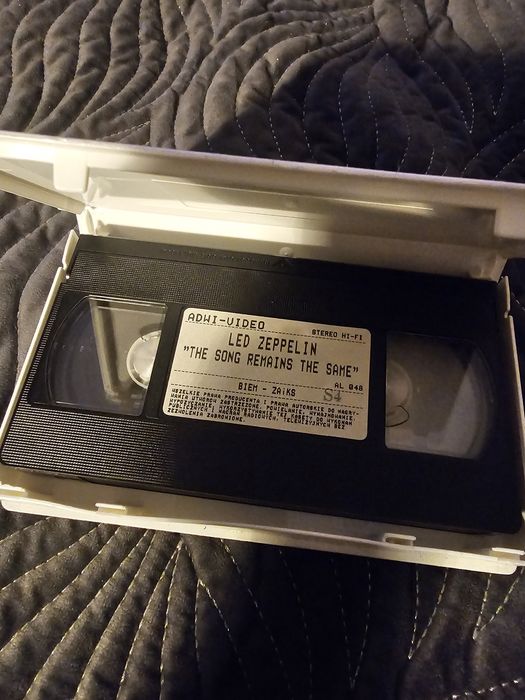 Kaseta VHS Led Zeppelin