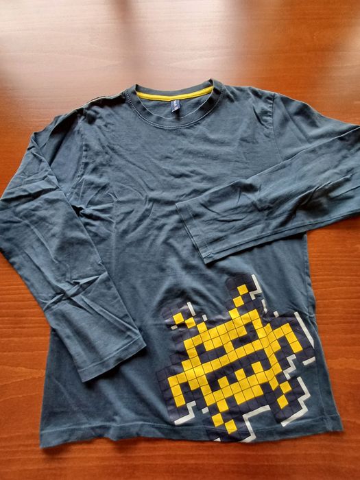 bluzka długi rękaw, 5-10-15, rozmiar 164, stan idealny