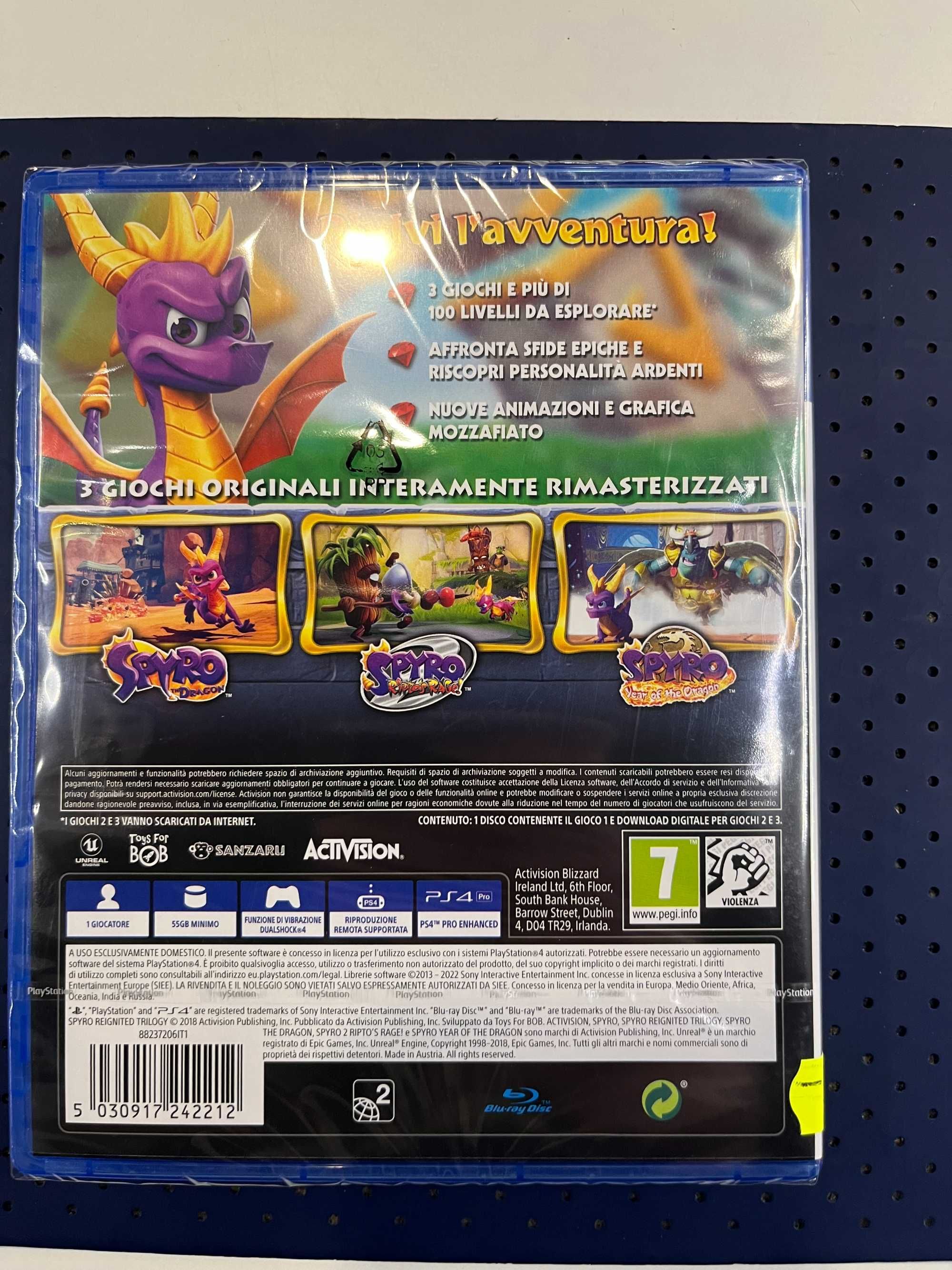 Spyro Reignited Trilogy Ps4 (NOWA)
