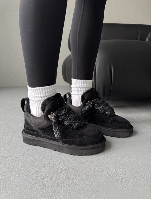 ‼️ХІТ СЕЗОНУ‼️ Кросівки Ugg Lowmel (кроси бежеві чорні уги)