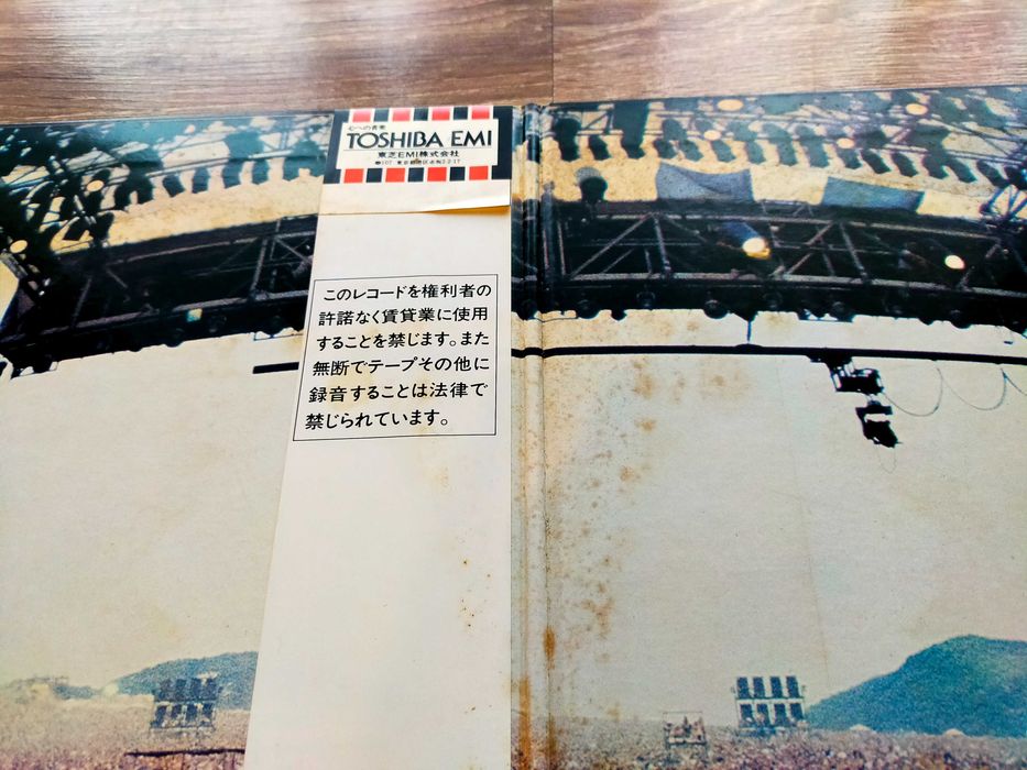Scorpions World Wide Live Japan OBI 2xLP