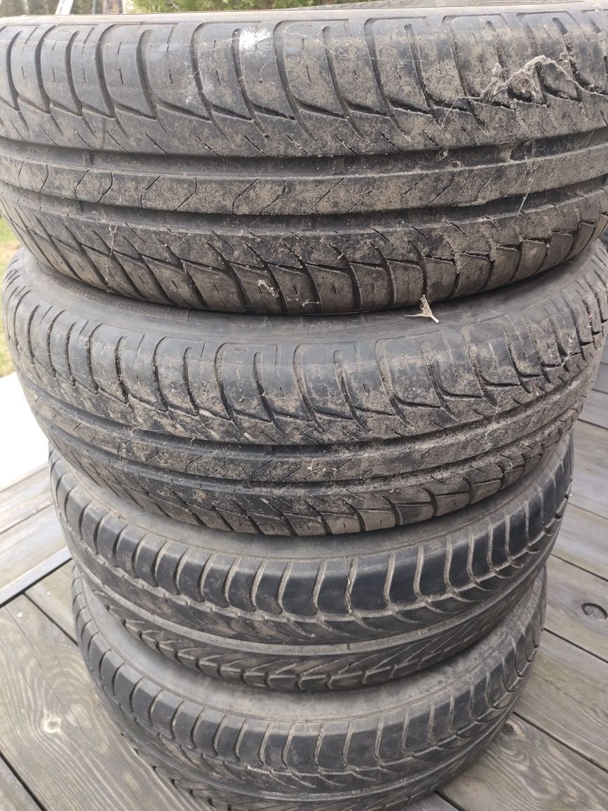 4 opony letnie Kleber dynarex 2x 195/65r15 2x 185/65r15