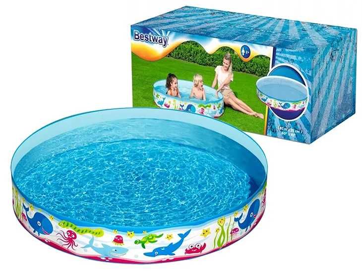 Bestway Basen rozporowy dla dzieci ocean 152x25cm