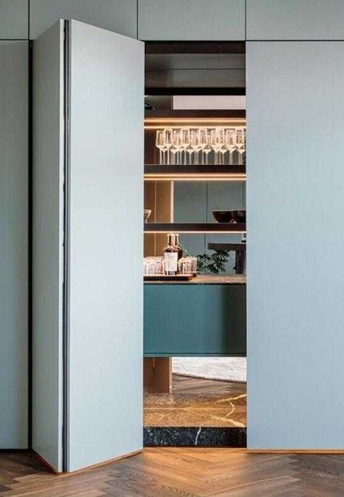 Hawa Folding III Push 25 kg/tor dł.1400 mm/H 1900_2700 mm/lewa/czarny