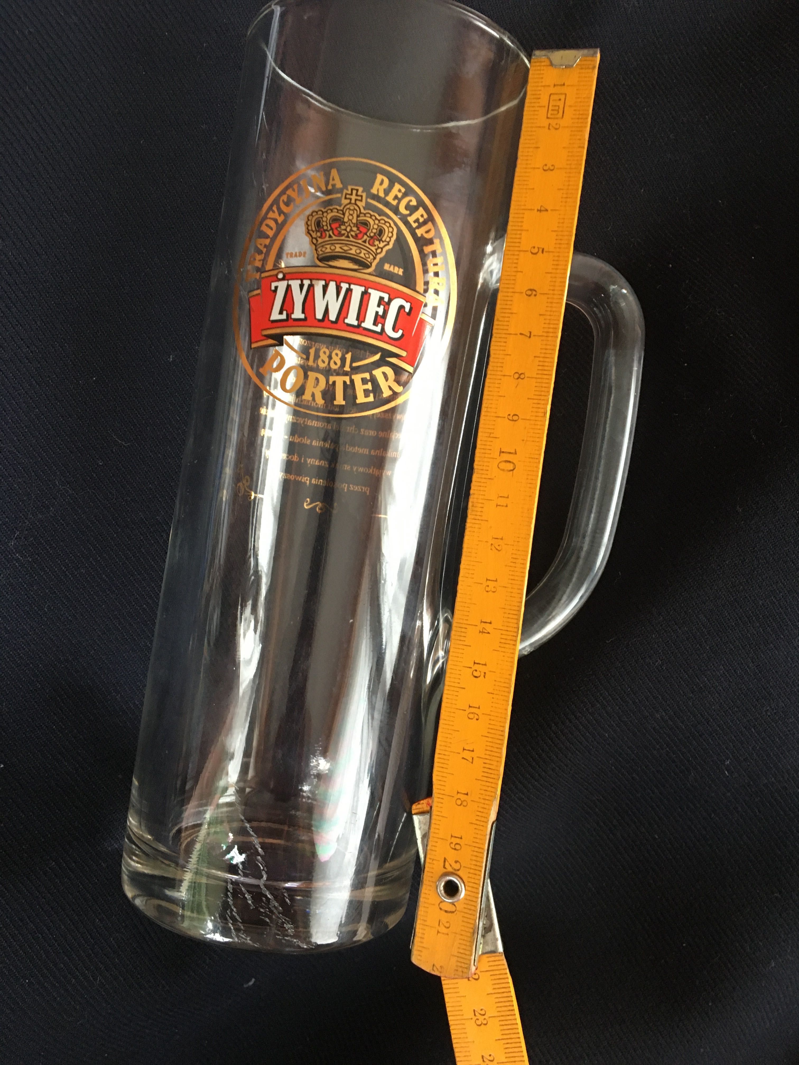 Żywiec Porter, kufel z uchem, używany