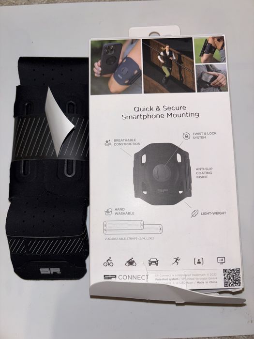 Opaska na ramię do telefonu SP CONNECT SPC+ czarna