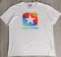 T-shirt Converse duży nadruk big print rozmiar M