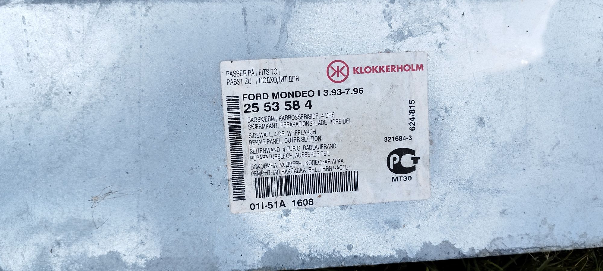 Sprzedam reperaturki nadkoli i progow do ford mondeo mk2