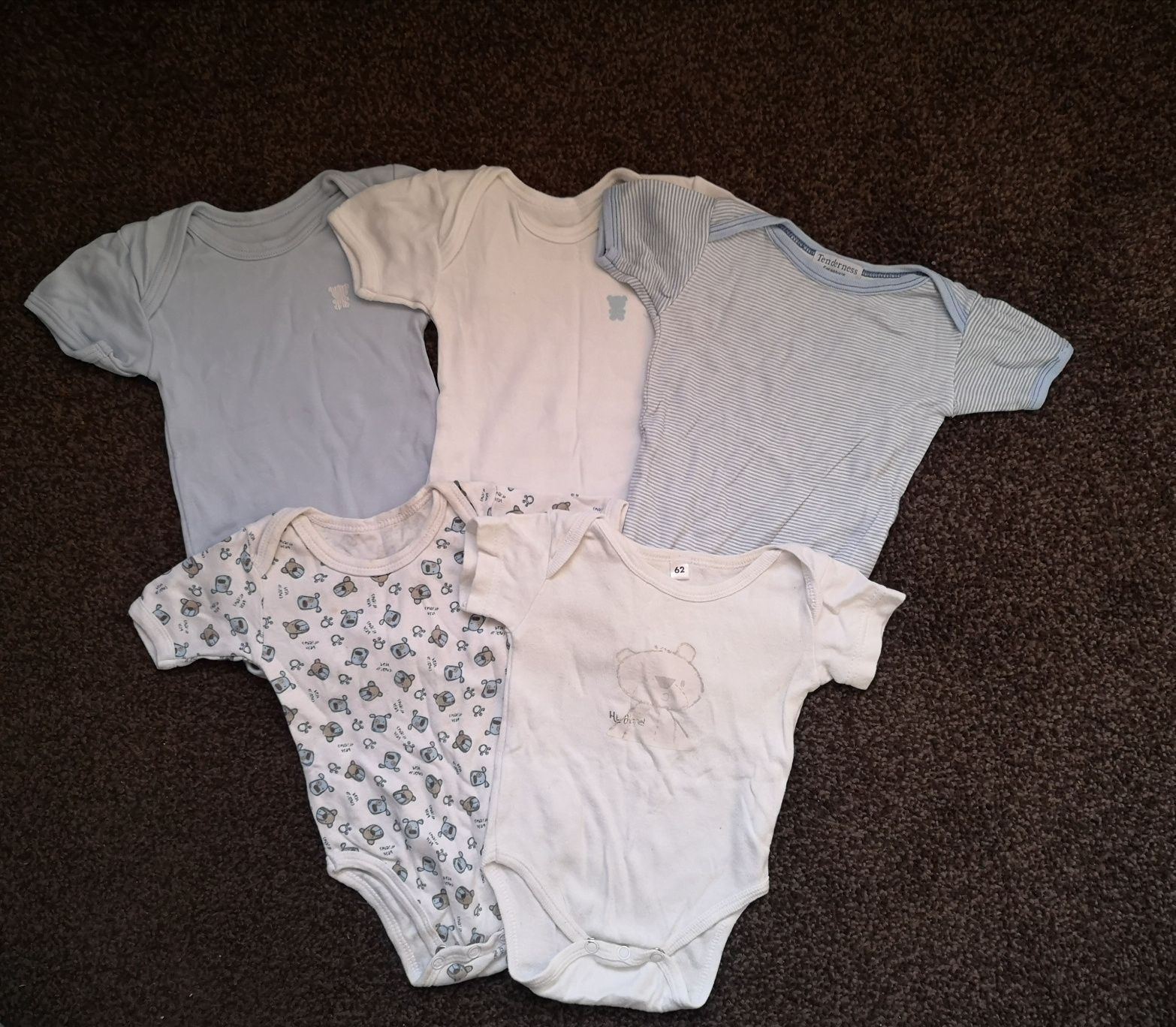 Paka, paczka, zestaw ubrań dla chłopca /Ubranka dla dziecka / 0-3 M.